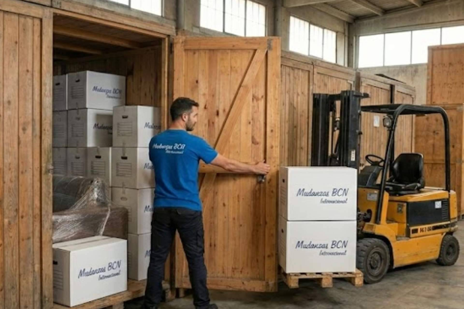 Mudanzas BCN facilita traslados globales en España y el mundo, con flota propia y espacios seguros para almacenaje