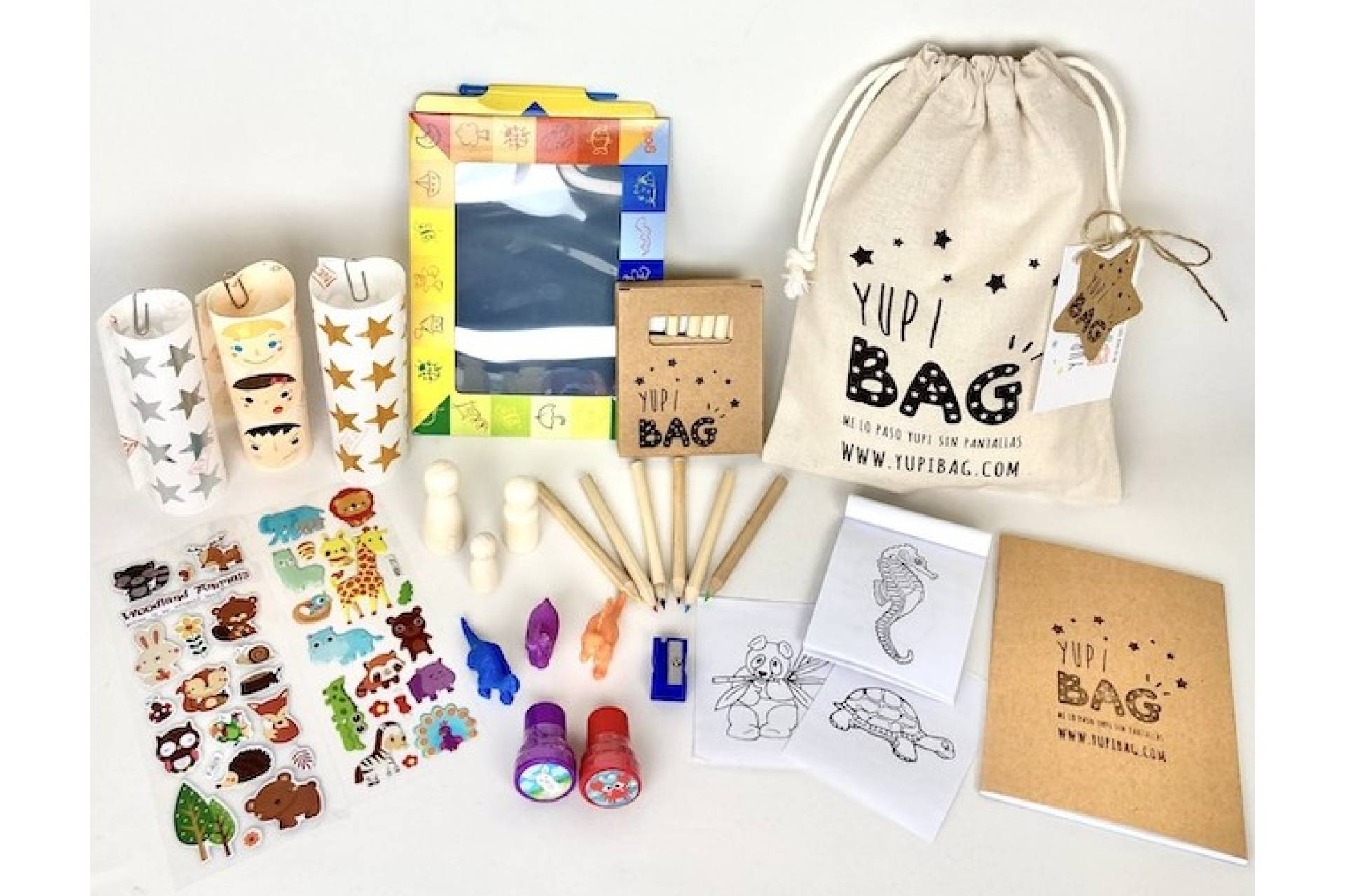 Yupibag transforma los eventos con detalles infantiles que combinan juego y creatividad