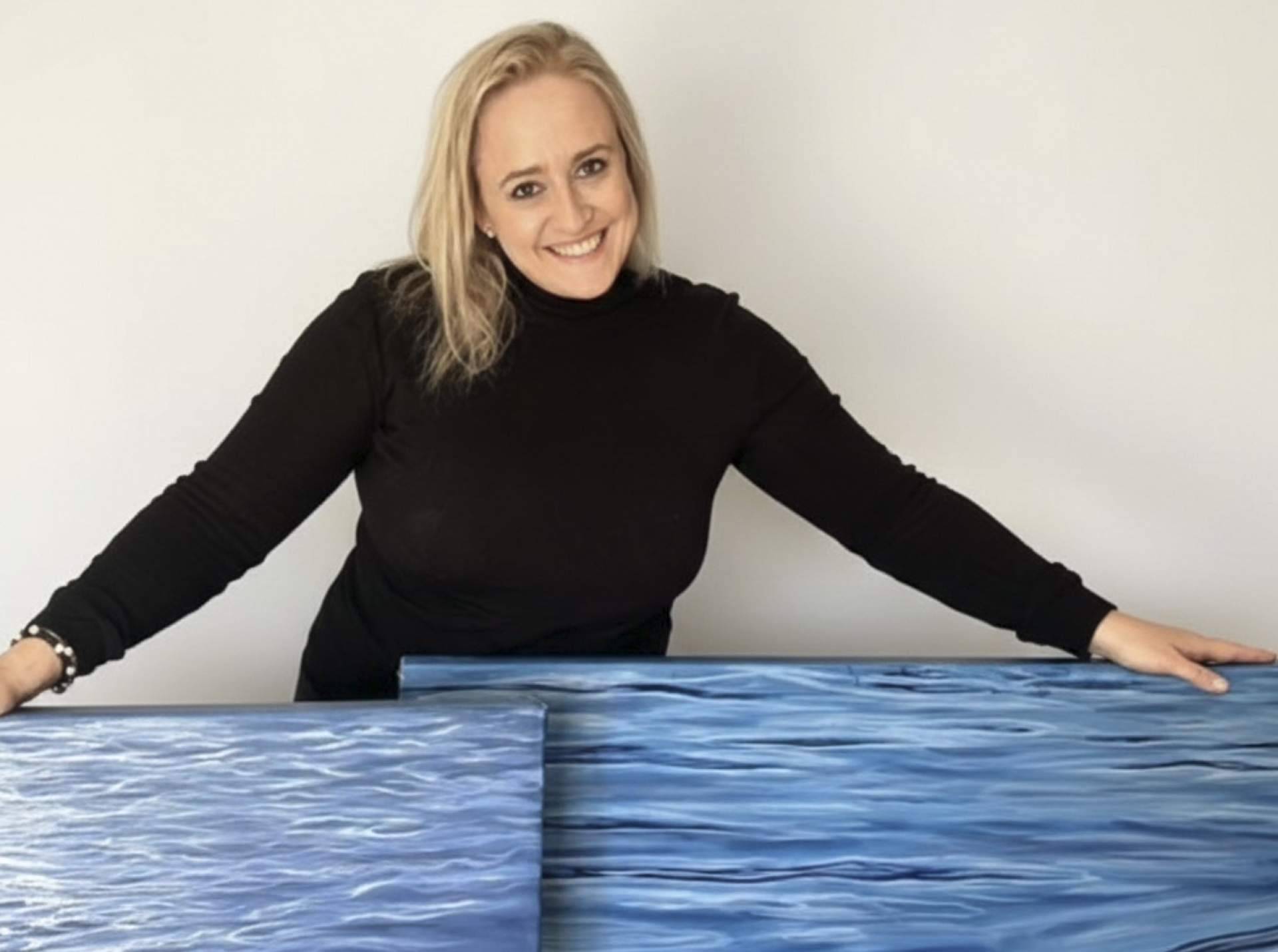 Carmen Ferrando presenta sus paisajes mediterraneos en la exposición 'Searching for the Horizon' en Nueva York