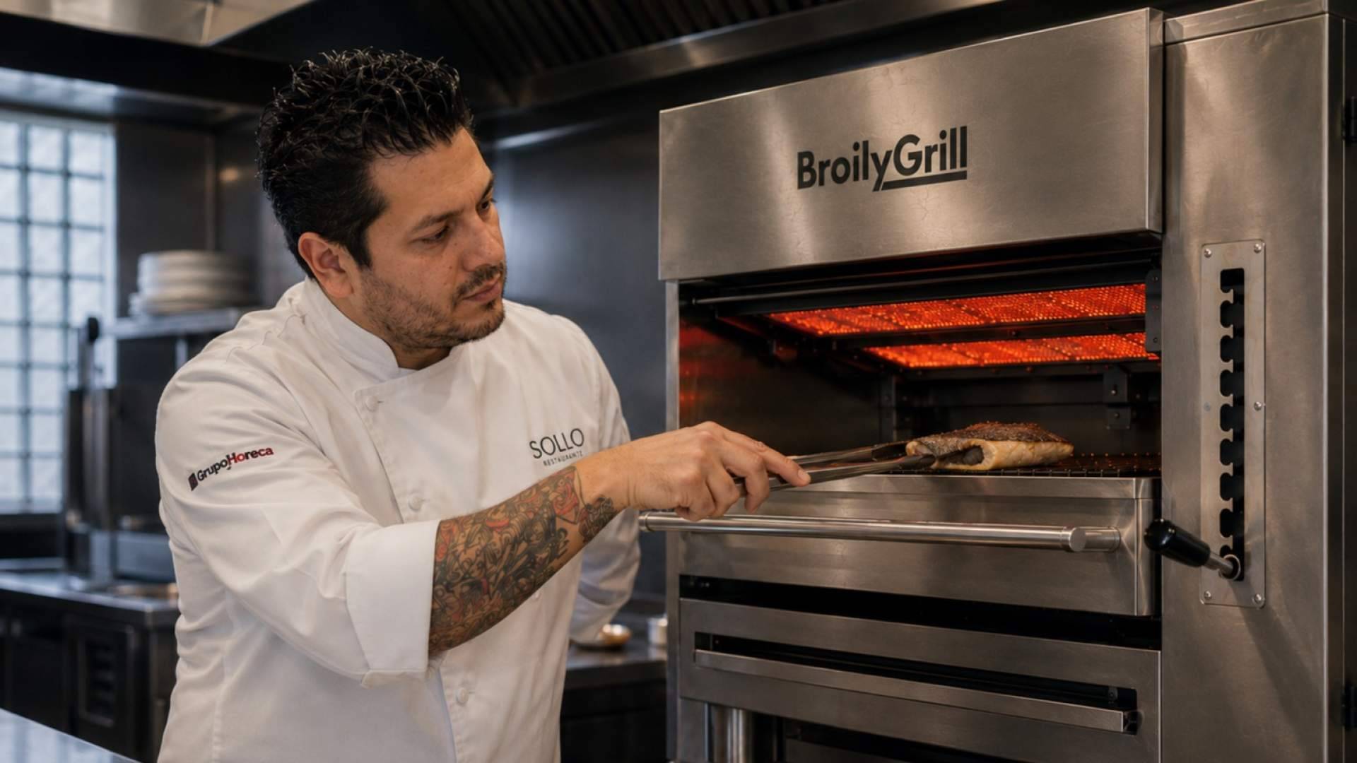Diego Gallegos, chef del caviar, apuesta por nuevas tecnologías junto a GrupoHoreca y BroilyGrill