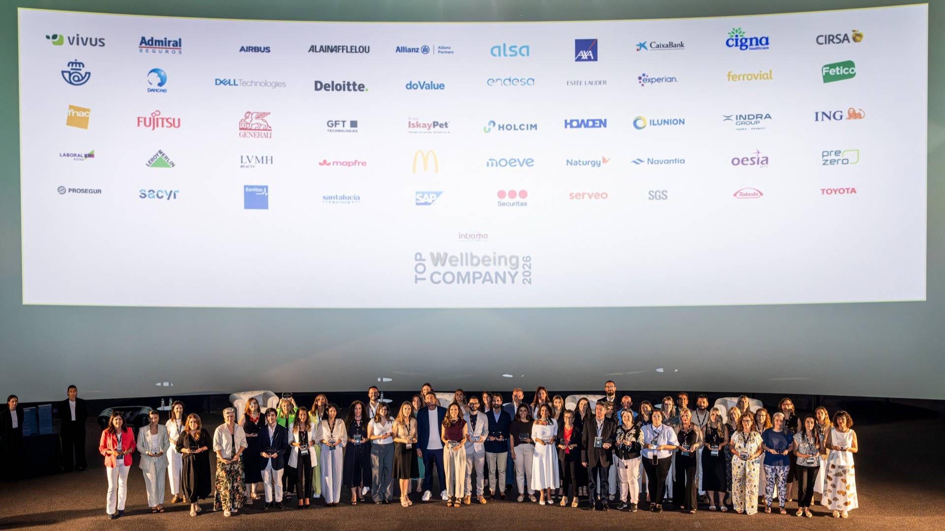 Las 50 Empresas con mejores prácticas en Bienestar reciben la Certificación Top Wellbeing Company